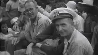 Liberated American POWs After Cabanatuan Raid, Luzon, 1945, 6th Ranger Battalion