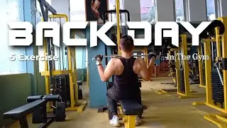 Back Day | Latihan otot punggung di Gym  | Latihan otot back