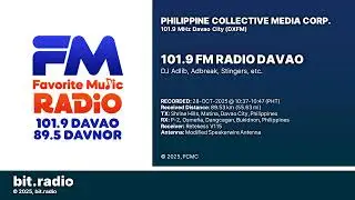 101.9 FM Radio Davao - Aircheck [28-OCT-2025]