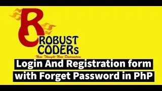 Forget Password with login and Registration from in PHP| Forget password in PHP| by Rajeev