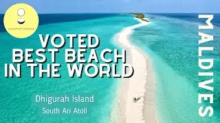 Dhigurah Island | Maldives 🌴  VOTED BEST BEACH IN THE WORLD!
