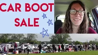 Car boot sale vlog | and budget clothing haul try on!