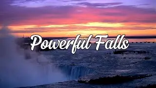 Waterfall Ambience 🌊 Powerful Falls & Gentle Bird Sounds for Relaxation, Focus & Sleep | No Music