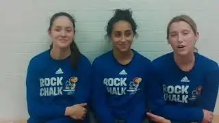 Crawford, Turner and Bien react to KU volleyball's NCAA Tournament win