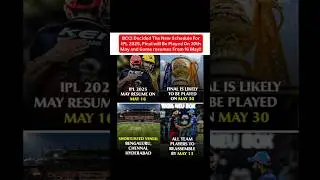 BCCI Updated The IPL 2025 schedule! #ipl2025 #shorts