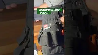 How to mount puches to the Diamondback Tempo belt #electrician #tools #construction