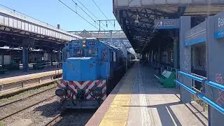 El marplatense ⛱️🚂 + local rumbo a est Haedo. Trenes argentinos.