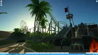 Planet Coaster - A Walk in a Small Beginner Park