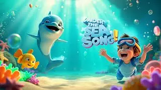 Under the Sea Song 🌊 | Fun Ocean Animals Nursery Rhyme for Kids | Learn & Sing Together!