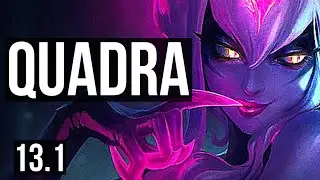 EVE vs EKKO (JNG) | 20/0/4, Legendary, Quadra, 68% winrate | EUW Grandmaster | 13.1