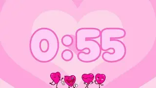 55 Second Timer Countdown - Calm and Relaxing Music