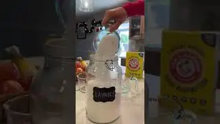 Нетоксичный, 4-компонентный, экономичный, самодельный стиральный порошок! 🧺 #нетоксичныйдом