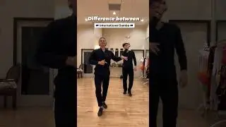 Difference between 🇧🇷Brazilian samba and 🇪🇺International Samba - 🌎DanceWithOleg.com