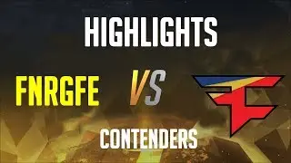 FNRGFE vs Faze Clan Highlights - Semifinals (Bo3) - NA Overwatch Contenders Qualifiers
