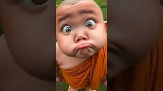 so cute little monk whatsapp status video #shortvideo #whatsappstatus #newsong #song #music