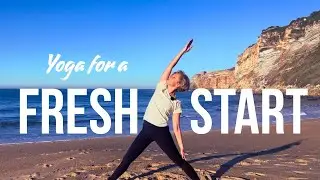 Yoga for a Fresh Start | Pre-Surf Yoga to Wake Up Your Body | Standing Sequence - No Mat Needed