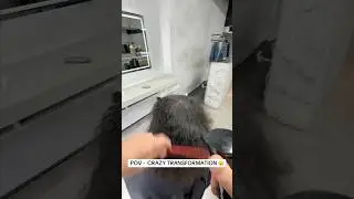 POV - TRANSFORMATION #asmr #barber #asmrbarber #hairsalon #pov #fade #transformation #hairtutorial