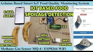 IoT Based Food Spoilage Detection System using Arduino