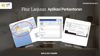 Tutorial Pengggunaan Fitur Mail Merge, Table of Content, dan Record Ms. Powerpoint