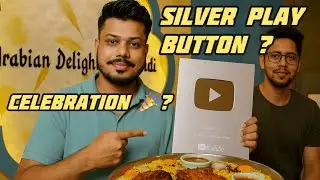 🎉 Applied for Silver Play Button! Celebrating at Arabian Delights Mandi Bhagalpur 🍽️ #trending