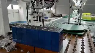 Laser welding of 3.2V battery cells