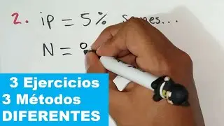Como hallar el VALOR PRESENTE en INTERES SIMPLE (3 ejercicios - 3 métodos)