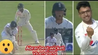 Abrar Ahmed best wicket vs england Abrar best bolling #shorts #viral #cricketshorts #cricket