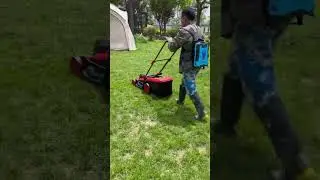 Lithium-ion lawn mower, energy saving and environmental protection, zero pollution