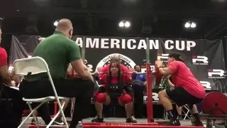 American Cup LA Fitexpo 2016 185/407.8 2nd and best squat for the day.