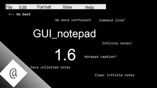 [Prototype] Batch file: GUI notepad 1.6 - Notepad ception?