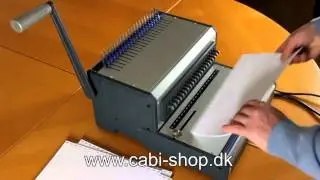 Select PB-320E Magnum Spiral Indbindingsmaskine