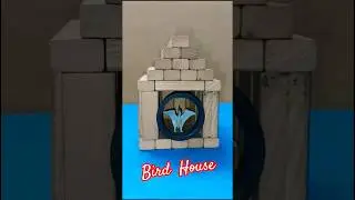 Bird House 🐦 (Wooden Building Blocks Ideas) #shorts #jenga #woodenblocks