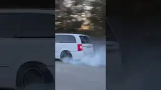 Guy Puts Hellcat Motor In Minivan #rich  #rebuild #automobile  #hellcat #mopar #fyp #dodge #cartok