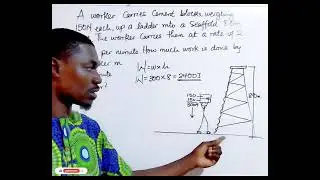 WAEC Question on Work Energy and Power Part 6