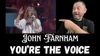 First Time Reaction - John Farnham - You're The Voice | LIVE Australia, 1989