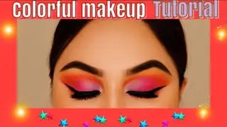 Easy Colorful Makeup Tutorial Profusion Cosmetics | MissElvaG