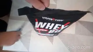 Обзор видео Протеин Vansiton WHEY-80 900 г из Rozetka