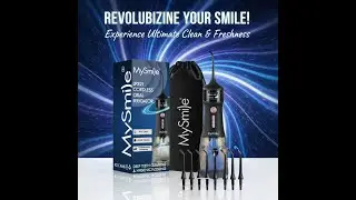 MySmile LP221 Cordless Water Flossers for Teeth