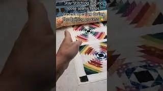 🍍Stay-stitching Pineapple quilt🍍#quilt #quilts #quilted #quilting #longarm #longarmquilting #quilter