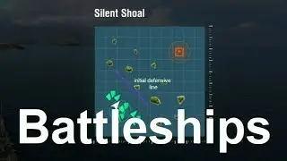 World of Warships Blitz - Battleship Tactics on Silent Shoal and Scorching Islands