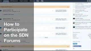 How to Participate on the SDN Community
