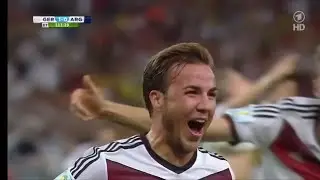 Mario G&ouml;tze WM Finale 2014 Tor