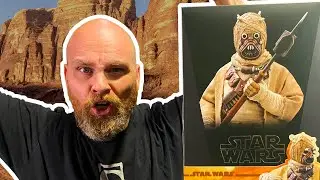 Фигурка Таскенского рейдера из Star Wars в масштабе 1:6 от Hot Toys | Распечатано и представлено