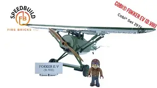 COBI&reg; Fokker EV (D.VIII) Set 2976a - Cobi Brick Speed Build Review