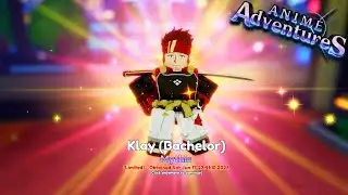 Showcasing New Limited Klay Bachelor Is INSANELY... In Anime Adventures Update 14!