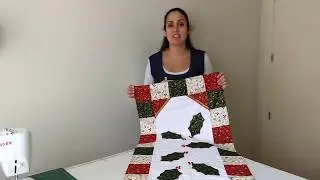 TUTORIAL CAMINO DE MESA HOJAS DE MUÉRDAGO