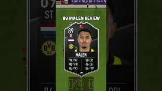 89 POTM Malen Review in FIFA 23 #shorts #short