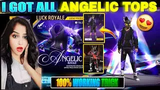 ANGELIC ROYALE EVENT FREE FIRE 🔥|  I GOT ALL ANGALIC TOPS 💗| FREE FIRE NEW EVENT | FF NEW EVENT |