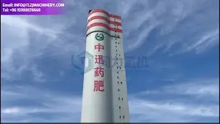 High Tower Water-Soluable Fertilizer Urea Prilling Method Production Line Urea/Map/DAP Warehouse.