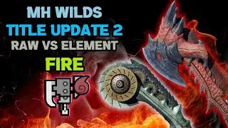 MH Math #100: TU2 Raw vs Element Situation - Fire Elemental Switch Axe Meta Comparison